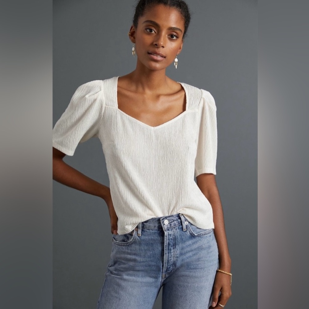 Anthropologie Bow Top